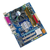 Kit Placa Mae 775 + Intel