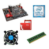 Kit Placa Mae Asus Ssd 480 I3 9300 8gb Ram Ddr4 Cooler Intel
