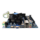 Kit Placa Mãe Ecs H110m4-c2h I3-7100 4gb Ddr4 Hdmi