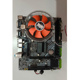 Kit Placa Mãe G41 Intel Celeron 420 1.60 Ghz 4gb Ram/cooler
