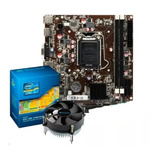 Kit Placa Mãe H61 Nova +processador I7 2600 3.8 Ghz + Cooler