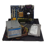 Kit Placa Mãe + Pentium E5400 + 4gb Ram + Hdd 320gb + Cooler