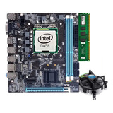 Kit Placa Mãe Processador Intel I5 Memoria 8gb Ddr3 Cooler
