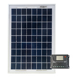 Kit Placa Painel Solar 10w +
