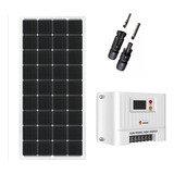 Kit Placa Painel Solar 210w Controlador 20a Mppt Shiner