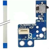 Kit Placa Power Reset Ps2 Slim Scph 9000x + Cabo Flat Flex