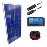 Kit Placa Solar 150w Controlador 20a