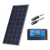 Kit Placa Solar 150w + Controlador