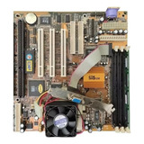 Kit Placa-mãe Com Slot Isa - Pc Antigo Sis530/xcell2000