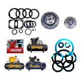 Kit Placas Juntas Mola E Valvulas Compressor Cj 25 + Apv