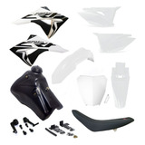 Kit Plástico Adaptável Biker Crf 230 P/ Xr 200 Tanque Banco