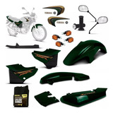 Kit Plástico Adesivado Ybr 125 Ano 2000 A 08 + Capa Do Banco