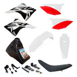 Kit Plástico Biker Next Tanque Adaptável Crf 230 Xr 200