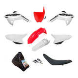 Kit Plástico Biker R1de Tanque 9l Crf 230 Adaptável Xr 200