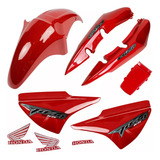 Kit Plástico Carenagem Titan 150 2004/08 Preto Mod Original