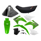 Kit Plastico Crf 230 Protork Verde Adaptável Xtz - Nx 200