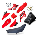 Kit Plástico Crf230 Biker Adaptável C/ Banco E Tanque 7l