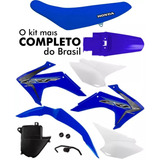 Kit Plástico Pro Tork Crf 230 2015 - 2018 Azul + Capa Banco