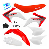Kit Plástico Pro Tork Crf 230 2015 - 2018 + Capa De Banco