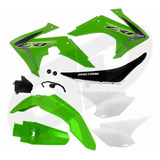 Kit Plástico Pro Tork Crf 230 2015 - 2018 Verde + Capa Banco