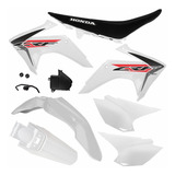 Kit Plástico Protork Crf 230 2015-2019 + Capa Banco Preta