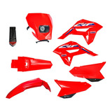 Kit Plástico Roupa Crf 230f C/led,