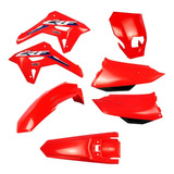 Kit Plástico Roupa Crf 250f F21+carenagem