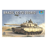 Kit Plástico Tanque Brasil Ee-t1 Osório 1/35 Trumpeter 00333