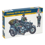 Kit Plastimodelismo Italeri Moto Zundapp Ks750