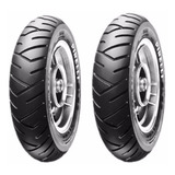 Kit Pneu Pirelli 90/90-12 + 100/90-10 Sl26 Honda Lead 110