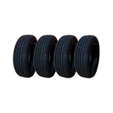 Kit Pneus Aro 14 175/65 Carro + Garantia Recauchutado 4x