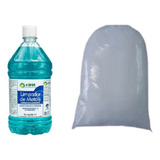 Kit Pó B5 Abrilhantador 1kg + Shampoo Limpador 1l Joia Metal