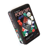 Kit Poker Chips Profissional Com 100