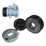 Kit Polia Compressor Embreagem Ar Caminhão 8pk Man 24v