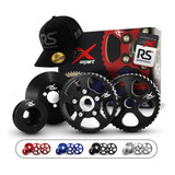 Kit Polia Para Motor Ap 8v Alumínio Billet S/ Roda Fonica