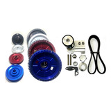 Kit Polia Roda Fônica Poli-v Fusca Turbo Completo - Rkr