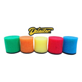 Kit Polimento 5 Boinas De Espuma 1 Polegada Detailer Carro