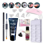 Kit Polygel Poligel Alongamento Mini Cabine