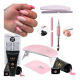 Kit Polygel Poligel Kit Alongamento Unha Gel Cabine F1 Tip