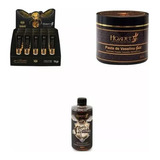 Kit Pomada + Clean Hornet + Vaselina Gold Tattoo Tatuagem