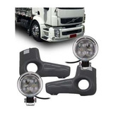 Kit Ponteira Para-choque Volvo Vm Com Farol Led Até 13