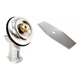 Kit Ponteira Transmissão Roçadeira 26mm 9* Lamina 2 Pontas