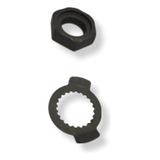 Kit Porca + Trava Pinhão Lander Tenere Fazer 250 Todas 