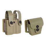 Kit Porta Carregador Pistola + Porta Algema Tab Lock Bélica