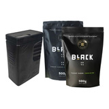 Kit Porta Erva Mate Mateira Black C/ 2 Erva Terere Black
