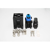 Kit Porta Relé 70a Mta Com Porta Fusível Tampa Vedação C4