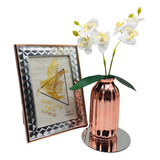 Kit Porta Retrato 10x15 + Haste Orquídea + Bandeja Home