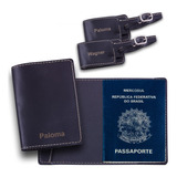 Kit Porta-passaporte E Tag De Mala