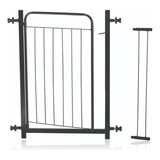 Kit Portão Grade Pet Proteção Cão C/ Extensor Até 175cm
