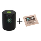Kit Pote Dark Vacuum 120ml Escuro + Boveda 4g Cultivo Indoor